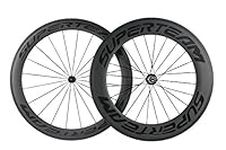 SUPERTEAM Carbon Clincher Wheelset 700C Road Bicycle Wheels 60/88 V Shape