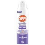 OFF! Gentle DEET Free Mosquito Repellent Spray, Bug Spray, Insect Repellent for Camping Hiking Running, Long Lasting Outdoor Bug Protection Non-Staining, Non- Oily, Travel Size, 142g