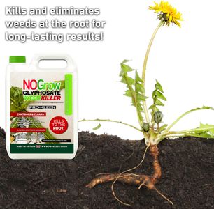 Pro-Kleen NOGROW Weed Killer, 3 x 4L – Powerful Garden Herbicide