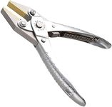 The Beadsmith Flat Nose Parallel Plier - 5.5 inches (140mm), Steel tool for jewelry making, no spring