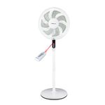 Belaco Pedestal fan 16" Oscillating Free Stand Fan Floor fan, 8 Hours Timer, Remote Control 45W adjustable height BSF-16N