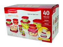 Rubbermaid Assorted Food Storage Container Set - Case of: 1; Each Pack Qty: 40; Total Items Qty: 40