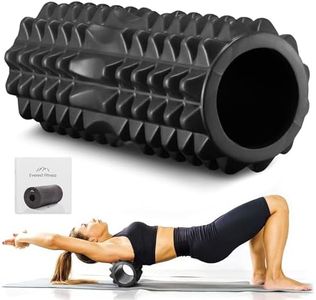 eSpring Rouleau de Massage - Rouleau d'Automassage en Mousse 33 cm - Massage Pied Dos et Jambe - Conçu pour la Récupération Musculaire et la Relaxation du Sportif