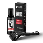 Beardo Beard & Hair Growth Oil 30ml & Derma Roller For Hair Growth 0.5 mm| Dermaroller | For Thicker & Longer Beard | Uneven, Patchy & Fast Beard Growth | For Stronger & Fuller Beard Hair - Set of 2