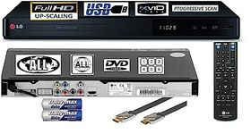 LG Electronics DP542H HDMI/MULTIREGION DVD Player 1080p HD Upscaling DivX Support USB Playback