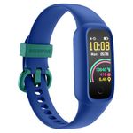 BIGGERFIVE Vigor 2 L Kids Fitness Tracker Watch for Boys Girls Ages 5-15, Activity Tracker, Heart Rate Sleep Monitor, IP68 Waterproof, Pedometer, Calorie Step Counter Watch, Blue