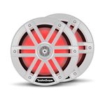 Rockford Fosgate M1-8 Color Optix Marine 2-Way 8-Inch Speaker Set of 2, White