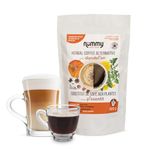 Nummy Creations 150 cup Pumpkin Spice Instant Caffeine-Free Coffee Alternative with Dandelion. Coffee Substitute, Chicory Coffee 300g