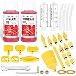 ytorgr Brake Bleed Kit with Mineral Bicycle Brake Fluid 120ml Hydraulic Disc mtb Bike Brake Bleeding kit for SHIMANO,TEKTRO, MAGURA