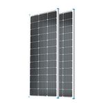 Renogy 2PCS 100W Monocrystalline Solar Panel (New Version), 200 Watt, Ideal for Off Grid PV System on Motorhome, Caravan, Campervan, RV or Boat and Other Off-Grid Applications