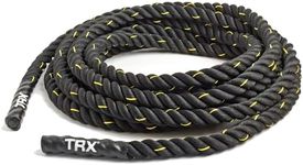 TRX Training Battle Rope, Conditioning Rope for Workouts, 30' (8kg)