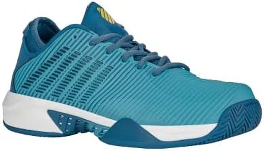 K-Swiss Men's Hypercourt Supreme Tennis Shoe, Scuba Blue/Celestial/Brilliant White, 13 M