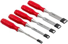 Bahco Chisel Set with Polypropylene Handle 5 Pieces