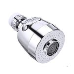 HomeAra 1 Pcs 360° Swivel Faucet Extender Adjustable Splash-Proof Aerator with Double Mode for Bathroom & Kitchen Tap Nozzle Filter (Short)