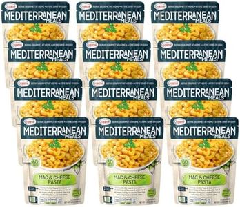 Mediterranean, Ready to Eat Mac & Cheese Pasta, No Preservatives, No Colorants, 8.8 Oz (Pack of 12)