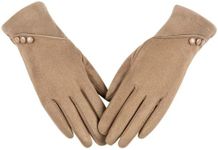 Womens Winter Warm Gloves, Contrast