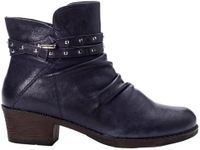 Propet Women's Roxie Ankle Boot, Navy, 11 Wide