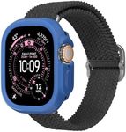 RHINOSHIELD Bumper Case Compatible with Apple Watch Ultra 3/2 / Ultra (49mm) | Slim Protective Case, Lightweight and Shock Absorbent - Cobalt Blue