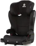 Diono Cambria 2 XL, Dual Latch Connectors, 2-in-1 Belt Positioning Booster Seat, High-Back to Backless Booster, Space and Room to Grow, 7 Headrest Positions, 8 Years 1 Booster Seat, Black