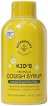 Beekeeper's Naturals Propolis Honey Cough Syrup Daytime for Kids Immune Support with Elderberry, Vitamin C, Vitamin D & Raw Honey - Throat Soothing - Gluten Free & Clean Ingredients, 4 oz.