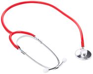 Timesco TD1-13-105 Stethoscope, Ruby Single Head, Red