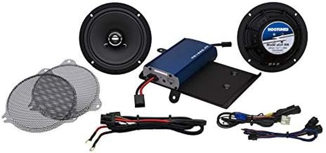 Hogtunes G4 SG KIT-RM with 225 Watts RMS Amplifier & 6.5" Front Speakers for 2014-Current Harley-Davidson FLH Touring Models