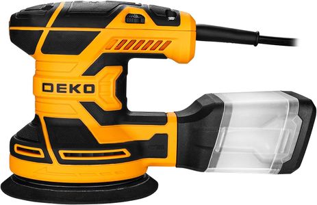 DEKOPRO 5-Inch Orbit Sander – Variable Speed Electric Hand Sander