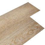 INMOZATA 36Pcs Self Adhesive Vinyl Flooring Planks Floorboard Planks Wood Effect Peel and Stick Tile Waterproof Floor Stickers for Kitchen Bathroom Home Floor Tile (Light Oak)