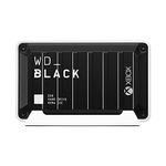 WD_BLACK 2TB D30 Game Drive SSD for Xbox - Portable External Solid State Drive, Compatible with Xbox and PC, Up to 900MB/s - WDBAMF0020BBW-WESN