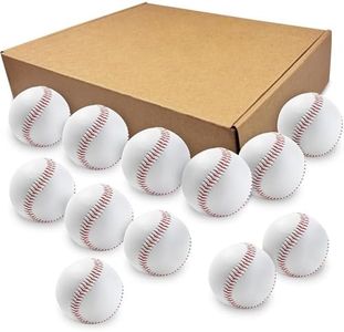 HolyElks Baseball Hardball,Game Baseballs for Youth Players Training,Standard Size and Weight (Hard Ball 12pc)