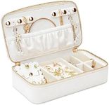 V-LAFUY Velvet Travel Jewelry Box, 