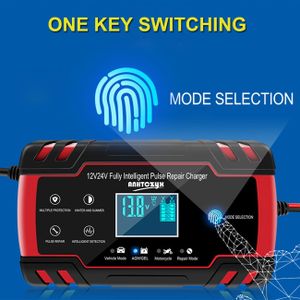 PROFIKLA 12V/24V 8A Smart Car Battery Charger – Automatic Lead Acid Maintainer