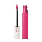 Maybelline Superstay Matte Ink Longlasting Liquid, Pink Lipstick, Up To 12 Hour Wear, Non Drying, 30 Romantic