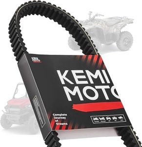 KEMIMOTO Drive Belt, ATV UTV Heavy Duty Carbon Belt 3211077 20G4022 Compatible with Polaris Ranger XP 875cc 400 500 Scrambler Magnum Replacement for 3211077, 3211072, 3211048