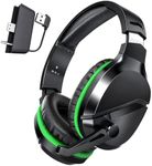 WolfLawS Wireless Gaming Headset for Xbox Series X|S, Xbox One, PS5, PC, Mac, Switch – Bluetooth Headphones with Noise Cancelling Mic, 60H Playtime, Low Latency, Lightweight for Gamers