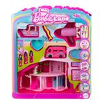 Barbie MiniLand Dolls and Accessories, Bundle Pack Including Mini House, Mini Plane, Mini Boat , Mini Camper and More, JDB86