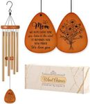 Leebbsin Gifts for Mom, Mom Gifts Wind Chimes, Birthday Gifts for Mom from Daughter Son, Love Reminder Gifts for Mothers Day Thanksgiving Christmas