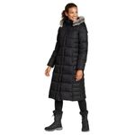 Eddie Bauer Women's Lodge Down Duffle Coat, Black Regular L