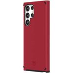 Incipio Duo Case Compatible with Samsung Galaxy S22 Ultra - Salsa Red/Black [SA-2020-SRED]