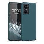 kwmobile Case Compatible with OnePlus Nord CE 2 5G Case - Soft Slim Protective TPU Silicone Cover - Petrol