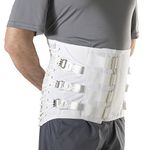 Truform Lumbosacral Corset, Disc Alignment, Spine Posture, Adjustable Front, Tall - X-Large (46-48 Inch Hip)