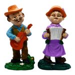 Saugat Traders Gift of Grandparents Couple Showpiece Miniature Dada Dadi Statue - Gifts for Grandfather, Grandmother - Anniversary - Retirement - Birthday Gift