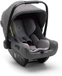 Bugaboo Turtle Air by Nuna, Comfort Baby Car Seat for Newborns and Infants, Ultra Lightweight, Safe & Convenient, with Sun Canopy and Peekaboo Window, Grey