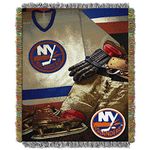 The Northwest Company Officially Licensed NHL York Islanders Vintage Woven Tapestry Throw Blanket, 48" x 60"