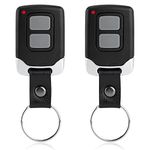 433.92MHz Garage Gate Remote Control Compatible with NOVOFERM NOVOTRON 502 MAX43-2, 504 | MINI-NOVOTRON 522, 524 Design Rolling Code Transmitter 2 Pack