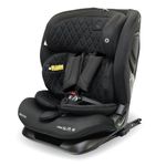 My Babiie MBCS123 Toddler & Child Car Seat - ISOFIX with Top Tether, 76-150cm (Approx. 9-36kg, 15 Months - 12 Years), i-Size R129, Group 1/2/3, Adjustable, Forward Facing - Black Melange