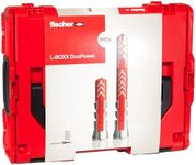 fischer 560492 DuoPower L-BOXX, 910 uds, Red/Grey