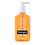 Neutrogena Oil-Free Acne Wash, Facial Cleanser with 2% Salicylic Acid Acne Treatment, Daily Oil-Free Acne Face Wash for Acne-Prone Skin with Salicylic Acid, 269mL
