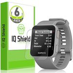 [6-Pack] IQ Shield LiQuidSkin Clear Screen Protector for Garmin Approach S10 Bubble Free Film