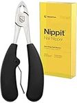 Harperton Nippit Toenail Clippers - Heavy-Duty, Wide Mouth, Precision Nail Clippers for Thick or Ingrown Toenails - Professional, Pedicure, Grooming Nippers for Men, Women and Seniors